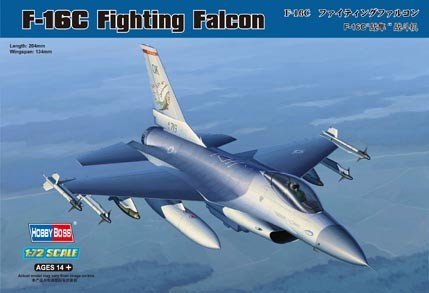 Hobby Boss 80274 F-16C Fighting Falcon 1/72