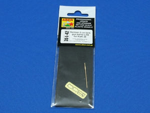 Aber 35L-042 German 2 cm tank gun barrel L/56 for KwK 38 1/35 – imagen 3