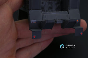 Intérieur imprimé en 3D et coloré sur papier décalcomanie Quinta Studio QD35025 Krupp Protze (pour maquette Tamiya) 1/35 – image 3