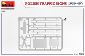 MiniArt 35664 POLISH TRAFFIC SIGNS 1930-40’s 1/35 – zdjęcie 3