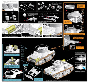Dragon 6854 IJA Type 4 Light Tank Ke-Nu 1/35 – zdjęcie 3