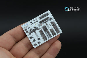 Quinta Studio QDS-48596 F-15E 3D-Printed &amp;amp; coloured Interior on decal paper (Hasegawa) (Small version) 1/48 – imagen 4