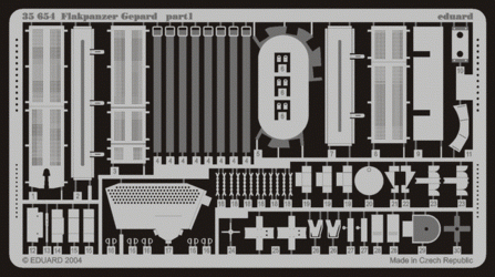 Eduard 35654 Flakpanzer Gepard 1/35 Tamiya