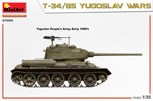 MiniArt 37093 T-34/85 YUGOSLAV WARS 1/35 – zdjęcie 6