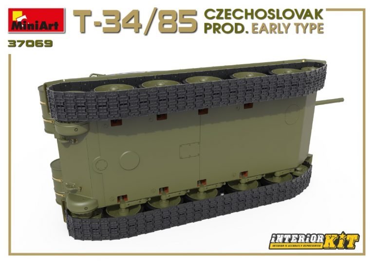 Miniart 37069 T-34/85 Production tchécoslovaque Type précoce 1/35 – image 5