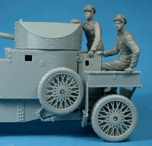 Copper State Models F35-006 British RNAS Armoured Car Division seated crewman 1/35 – immagine 3
