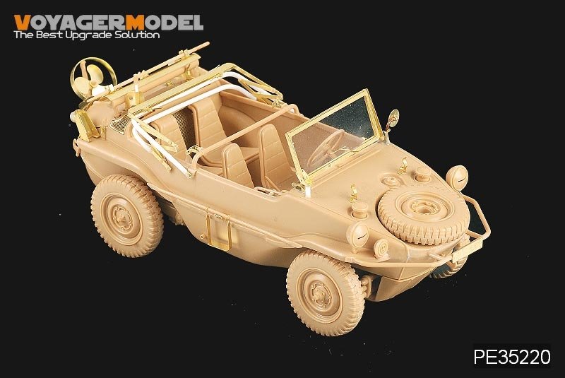 Voyager Model PE35220 WWII German Schwimmwagan Type 166 for TAMIYA 35224 1/35 – imagen 2