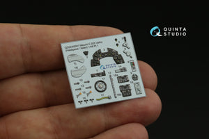 Quinta Studio QD48391 Macchi C.205 Veltro 3D-Printed &amp;amp; coloured Interior on decal paper (Hasegawa/Italeri) 1/48 – imagen 4