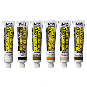 Gunze Sangyo WTS-01 Weathering Paint Gouache 6 Color Set (6x20ml) – immagine 2