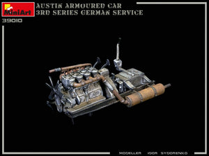 Miniart 39010 AUSTIN ARMOURED CAR 3rd SERIES: GERMAN, AUSTRO-HUNGARIAN, FINNISH SERVICE. INTERIOR KIT 1/35 – imagen 8