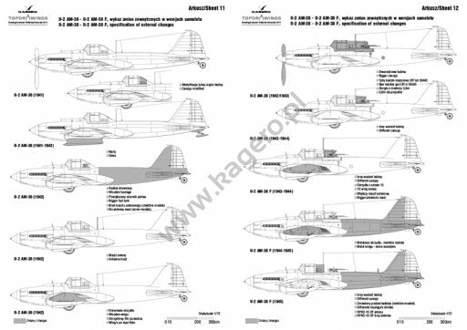 Kagero 7013 Ilyushin Il-2 AM-38 all models EN/PL – immagine 2