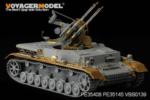 Voyager Model PE35408 WWII German Panzer IV ausf G 20mm Flakpanzer IV &amp;quot;Wirbelwind&amp;quot; For DRAGON 6342 1/35 – imagen 8