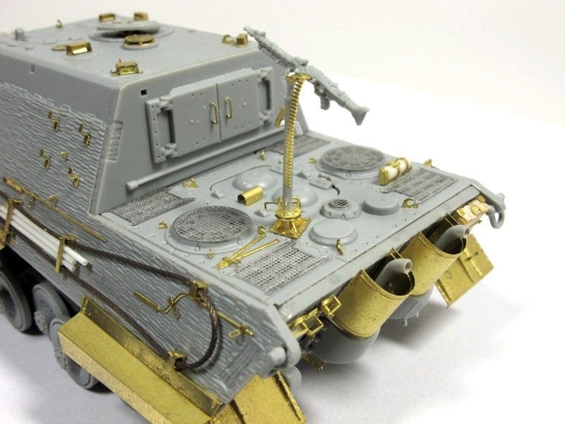 E.T. Model E72-022 WWII German Jagdtiger For DRAGON Kit 1/72 – zdjęcie 7
