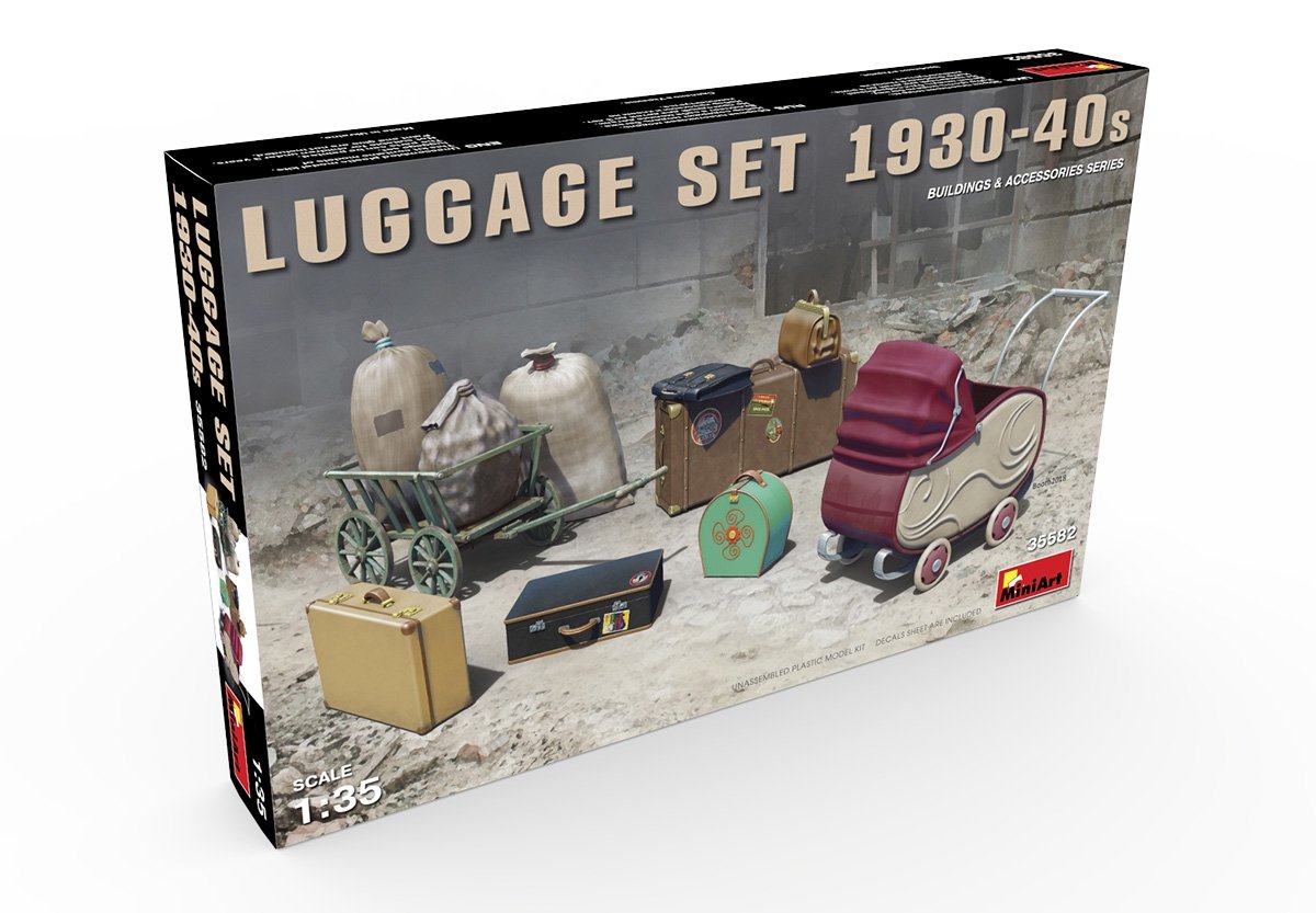 MiniArt 35582 LUGGAGE SET 1930-40s 1/35 – immagine 2