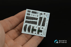 Quinta Studio QD48282 F-104A/С 3D-Printed &amp;amp; coloured Interior on decal paper (Kinetic) 1/48 – immagine 6