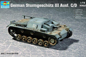 Trumpeter 07257 German Sturmgeschutz III Ausf. C/D 1/72