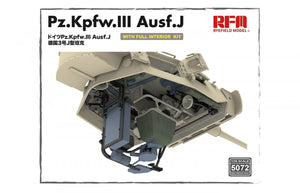 Rye Field Model 5072 Pz.Kpfw.III Ausf.J FULL INTERIOR 1/35 – imagen 4