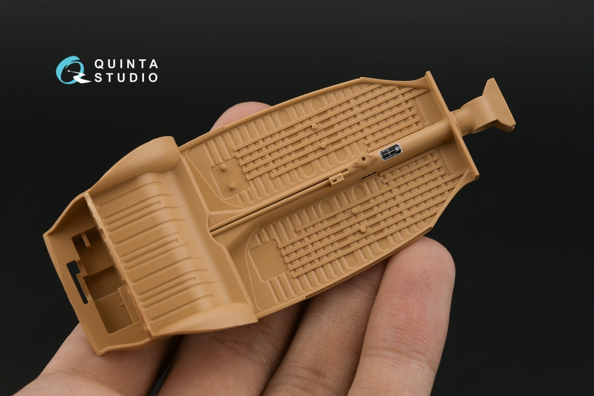 Quinta Studio QD35113 Volkswagen Typ 82E 3D-Printed &amp;amp; coloured Interior on decal paper (RFM) 1/35 – Bild 9