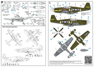 Arma Hobby 70038 P-51 B/C Mustang™ Expert Set 1/72 – immagine 11