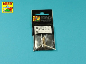 Aber 35L-309 76.2mm D-56T barrel for Russian PT-76 tank mod.1951 1/35