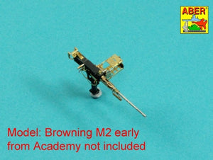 Aber 35L-091 Early barrel to U.S. cal .50 (12,7mm) heavy machine gun Browning M2 HB 1/35 – imagen 14