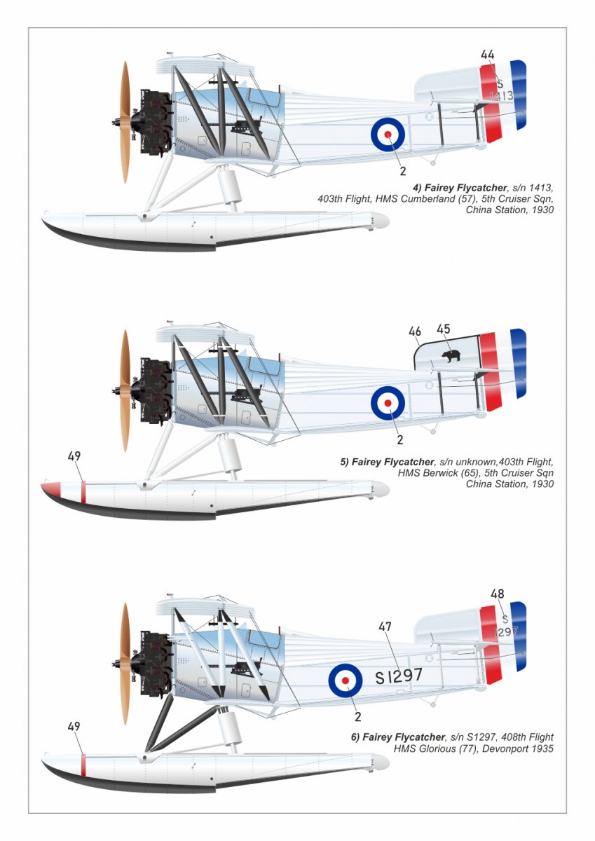 Armory Models 48004 Fairey Flycatcher British Interwar FAA Floatplane Fighter, Late (Metal) 1/48 – immagine 11