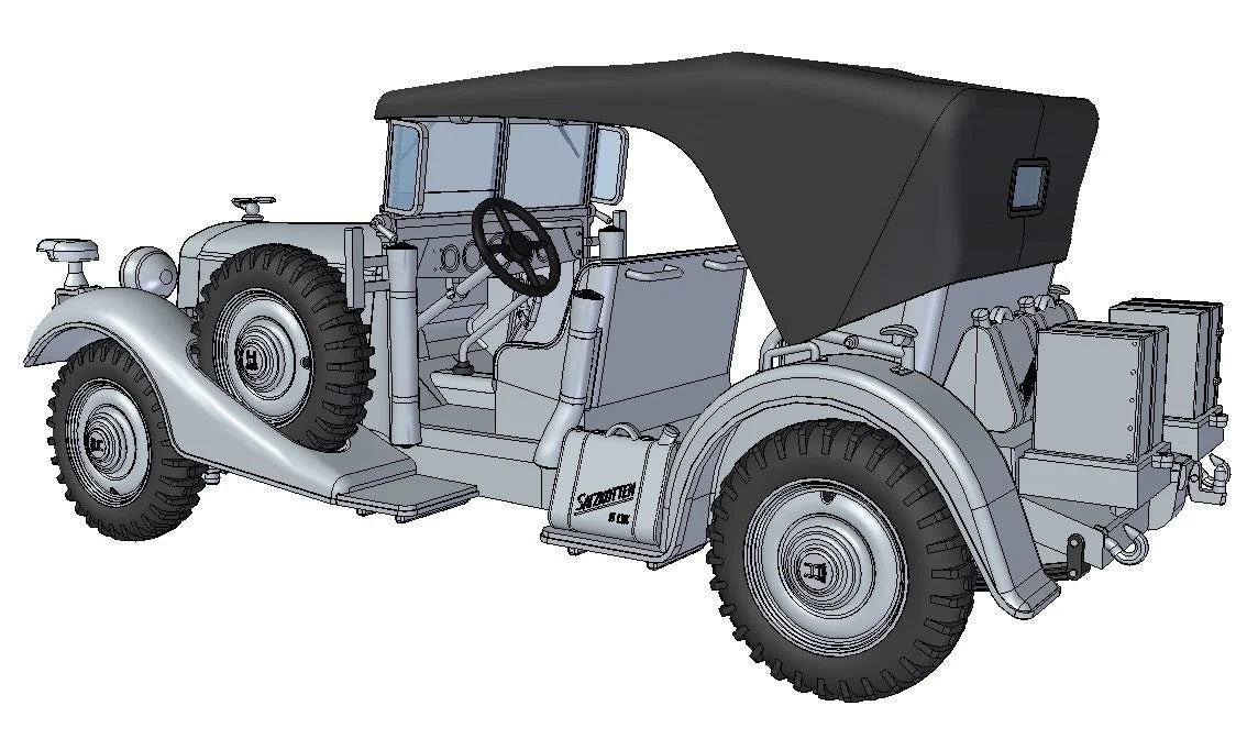 Roden 825 Horch V8 Type 830R 1/35 – Bild 3