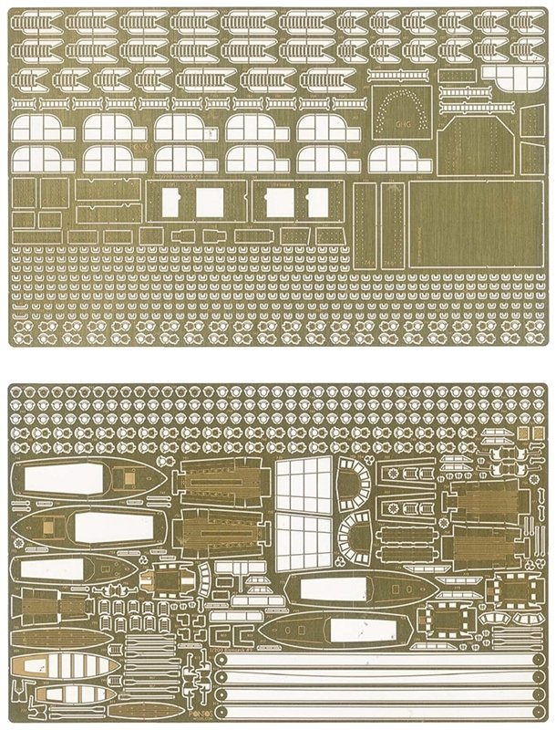 I Love Kit 66602 Bismarck Detail set for TRUMPETER 03702 1/200 – Bild 4