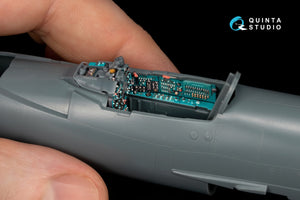 Quinta Studio QD+48580 MiG-21bis early Fishbed-L 3D-Printed &amp;amp; coloured Interior on decal paper (Eduard) (with 3D-printed resin parts) 1/48 – Bild 7