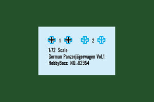 Hobby Boss 82954 German Panzerjägerwagen Vol.1 1/72 – imagen 8