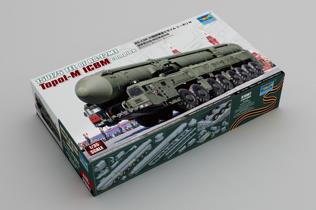 Trumpeter 01082 15U175 TEL of RS-12M1 Topol-M ICBM complex 1/35 – Bild 27