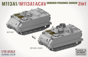 Andy&amp;#39;s Hobby Headquarters AHHQ-009 Kit M113A1 / M113A1 ACAV 2 en 1 1/16 – image 5