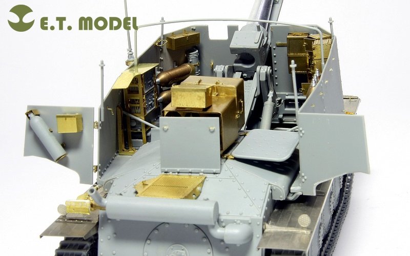 ET Modèle E35-005 Seconde Guerre mondiale allemand Sd.Kfz.138/1 Ausf.H 15cm sIG33/1 « Grille » (Pour DRAGON 6470) (1/35) – image 7