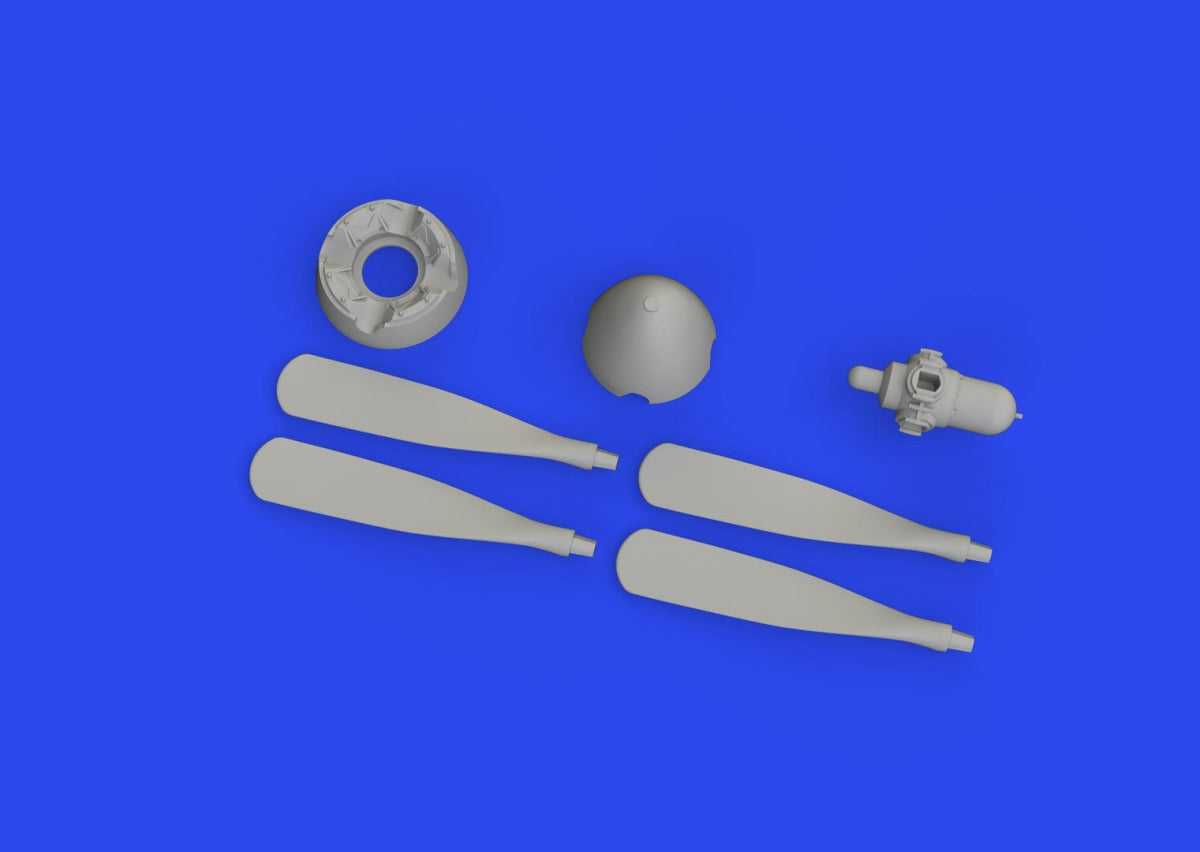 Eduard 672362 P-51D Hamilton Standard propeller uncuffed PRINT EDUARD 1/72 – imagen 4