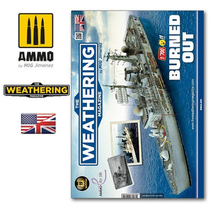 Ammo of Mig 4532-EN The Weathering Magazine Numéro 33 : BURNED OUT (Anglais)