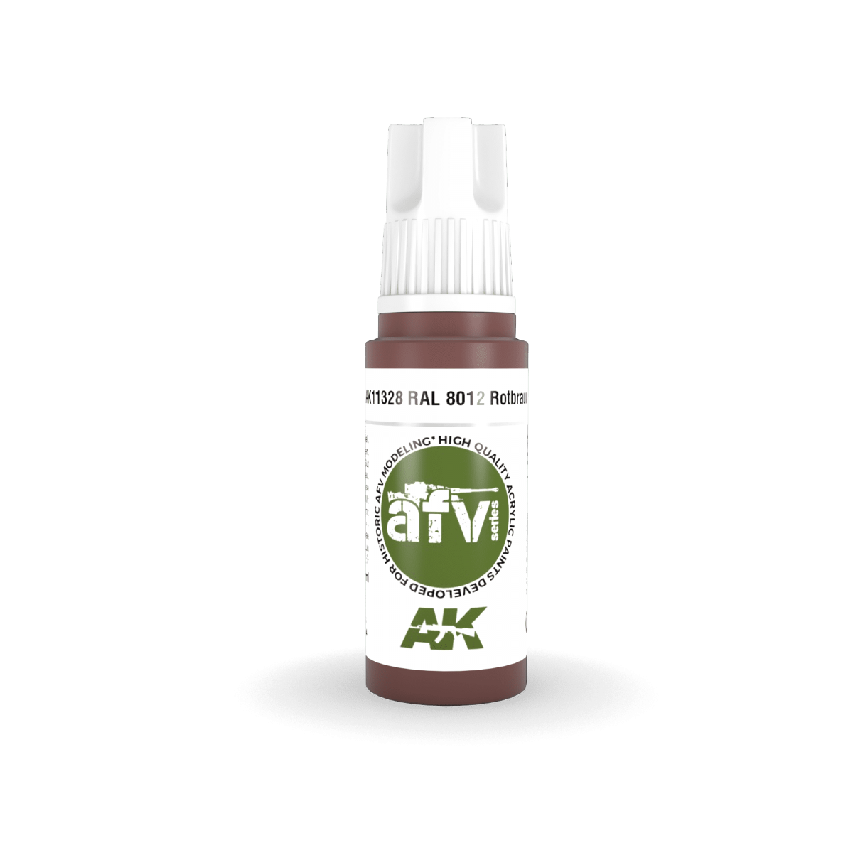 AK Interactive AK11328 RAL 8012 Rotbraun 17ml – image 2