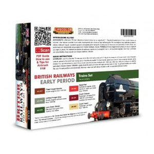 Lifecolor XS10 Acrylic color Set British Railways Set 1 6x22ml – imagen 2