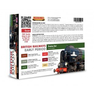 Lifecolor XS10 Acrylic color Set British Railways Set 1 6x22ml – imagen 2