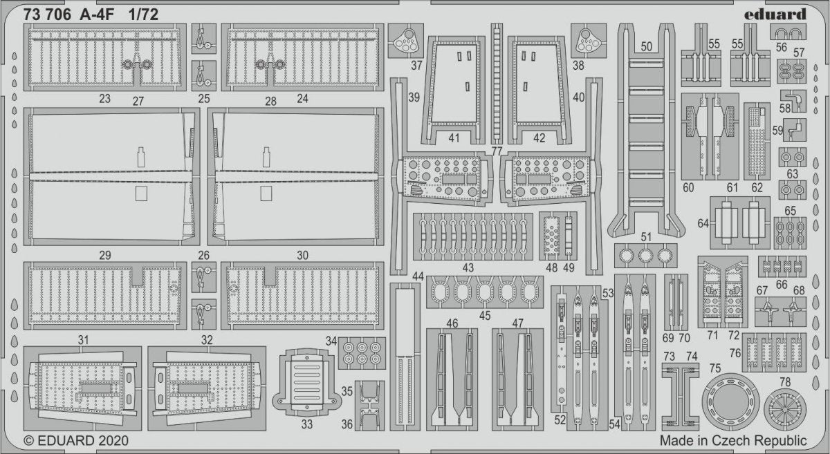 Eduard 73706 A-4F for Hobby Boss 1/72