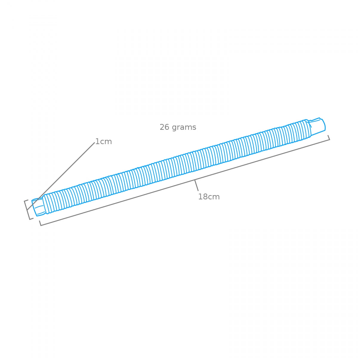 Modelcraft PBU1022-10 Glass Fibre Brush (10mm) – imagen 2
