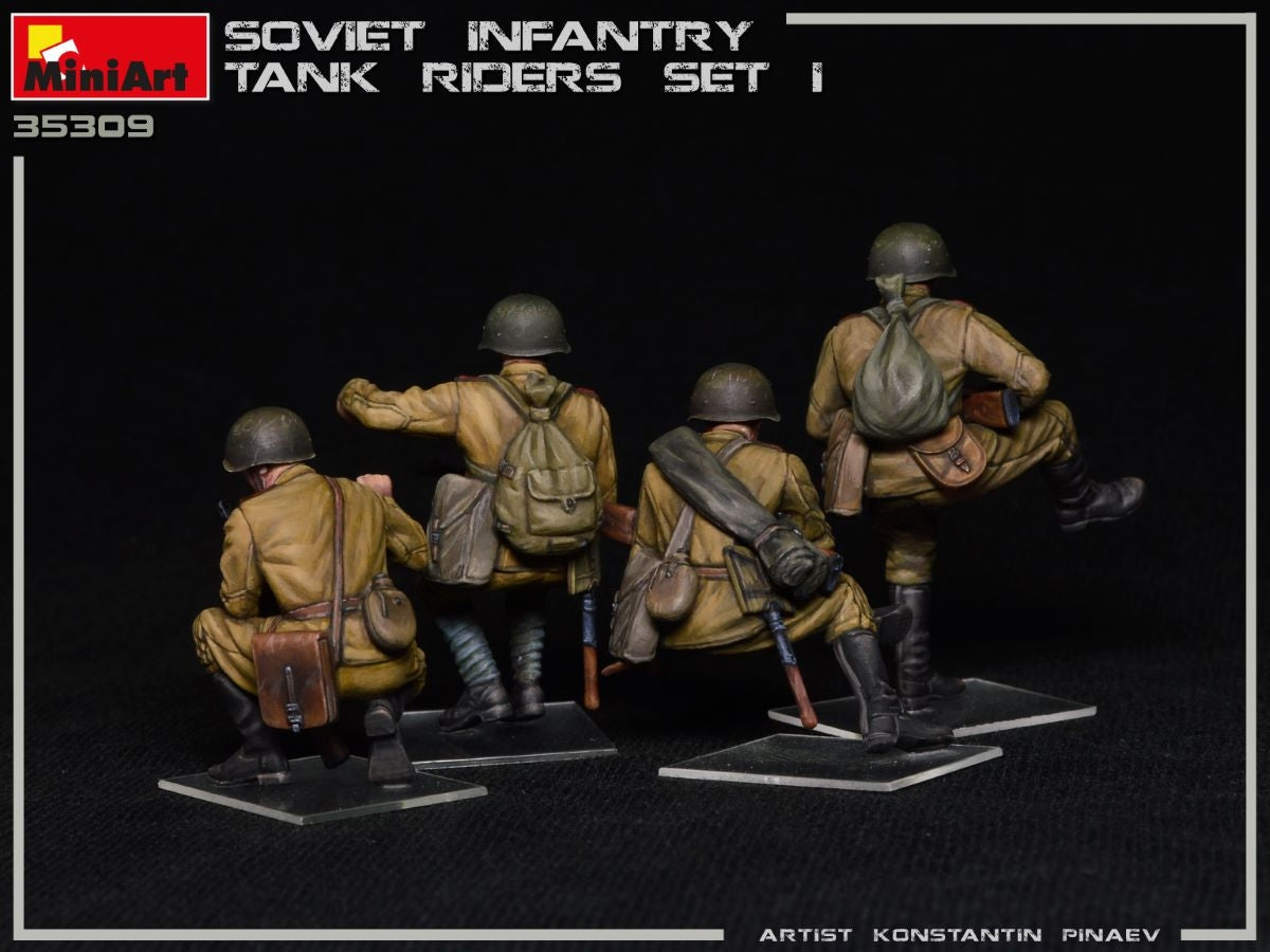 MiniArt 35309 SOVIET INFANTRY TANK RIDERS SET 1 1/35 – imagen 13