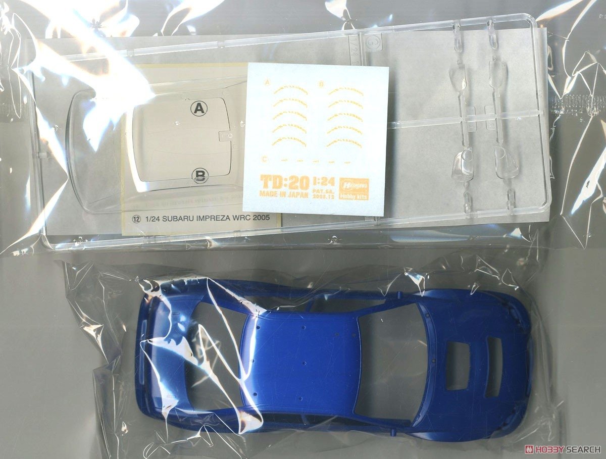 Hasegawa 20454 Subaru Impreza WRC 2005 2005 Rally Mexico Winner 1/24 – immagine 2