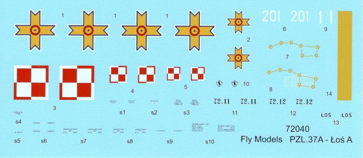 Fly 72040 PZL.37 A Łoś A 1/72 – imagen 8