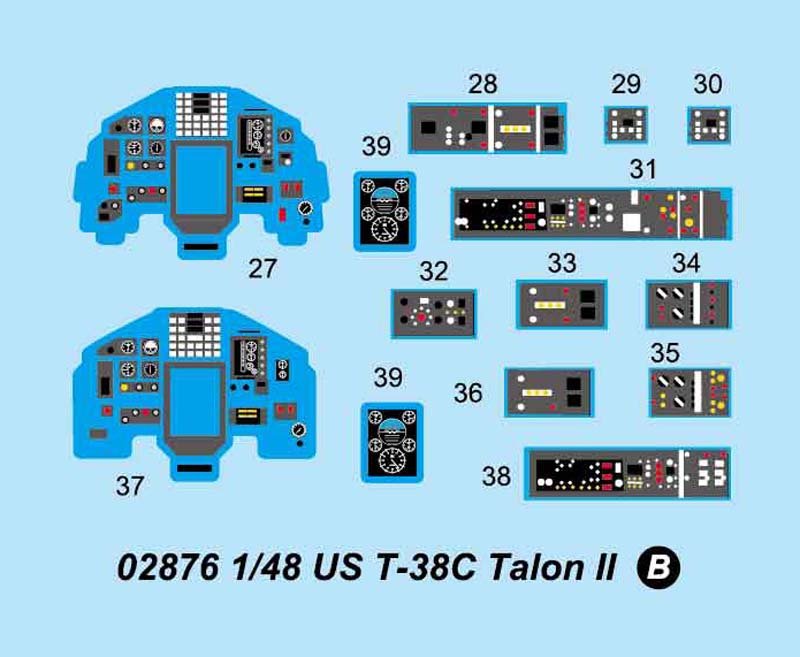Trumpeter 02876 US T-38C Talon II 1/48 – zdjęcie 5