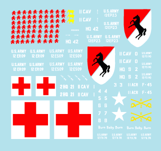 Star Decals 35-932 11e régiment de cavalerie au Vietnam et au Cambodge 2 1/35 – image 2