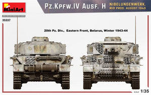 MiniArt 35337 Pz.Kpfw.IV Ausf. H NIBELUNGENWERK. MID PROD. AUGUST 1943 1/35 – zdjęcie 7