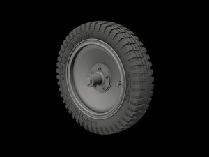 Panzer Art RE35-207 Roues de route pour remorques FlaK/Nebelwerfer (modèle gelande) 1/35 – image 2