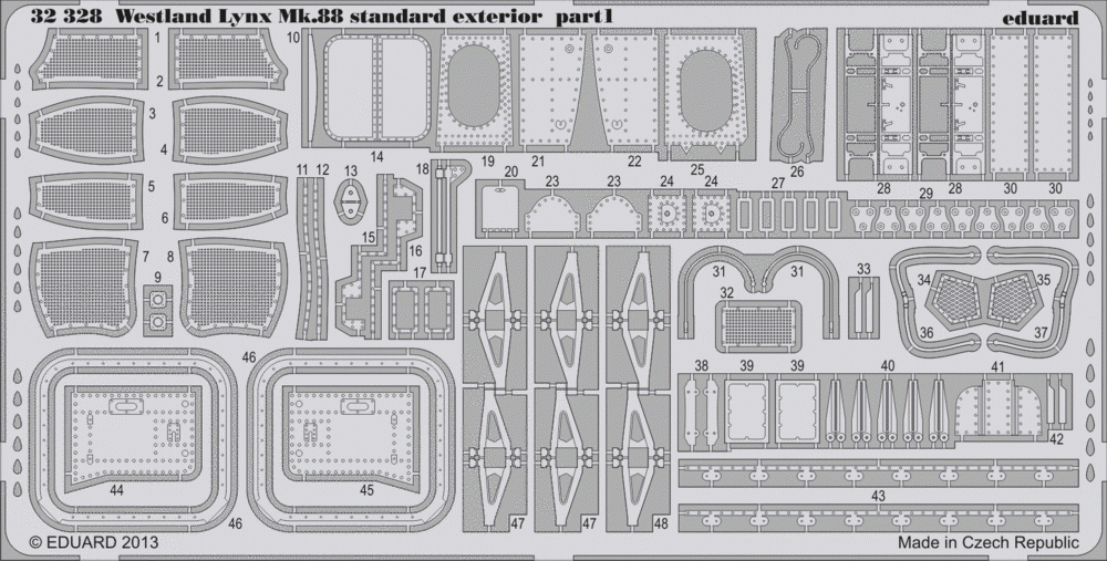 Eduard 32328 Lynx Mk.88 extérieur 1/32 Revell