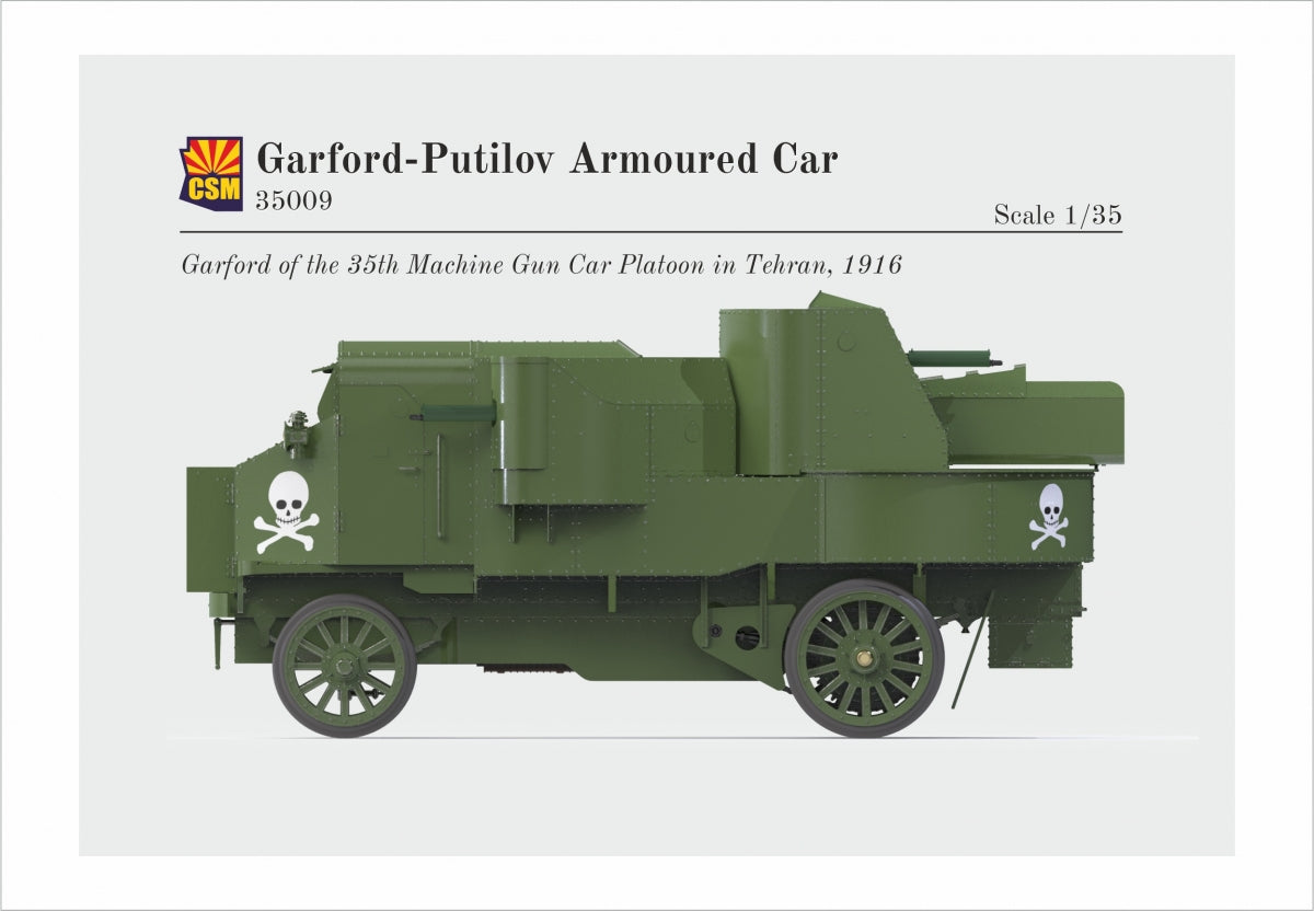 Copper State Models 35009 Garford-Putilov Armoured Car 1/35 – immagine 7