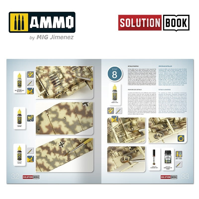 AMMO par Mig Jimenez 7727 SOLUTION BOX 21 – Véhicules allemands de la Seconde Guerre mondiale – image 9